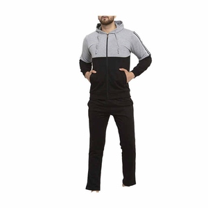 Venta al por mayor chándales de invierno de calidad superior para los hombres logotipo personalizado Fitness Jogger conjunto con capucha de talla grande ropa deportiva fábrica de ropa - Product Image 1