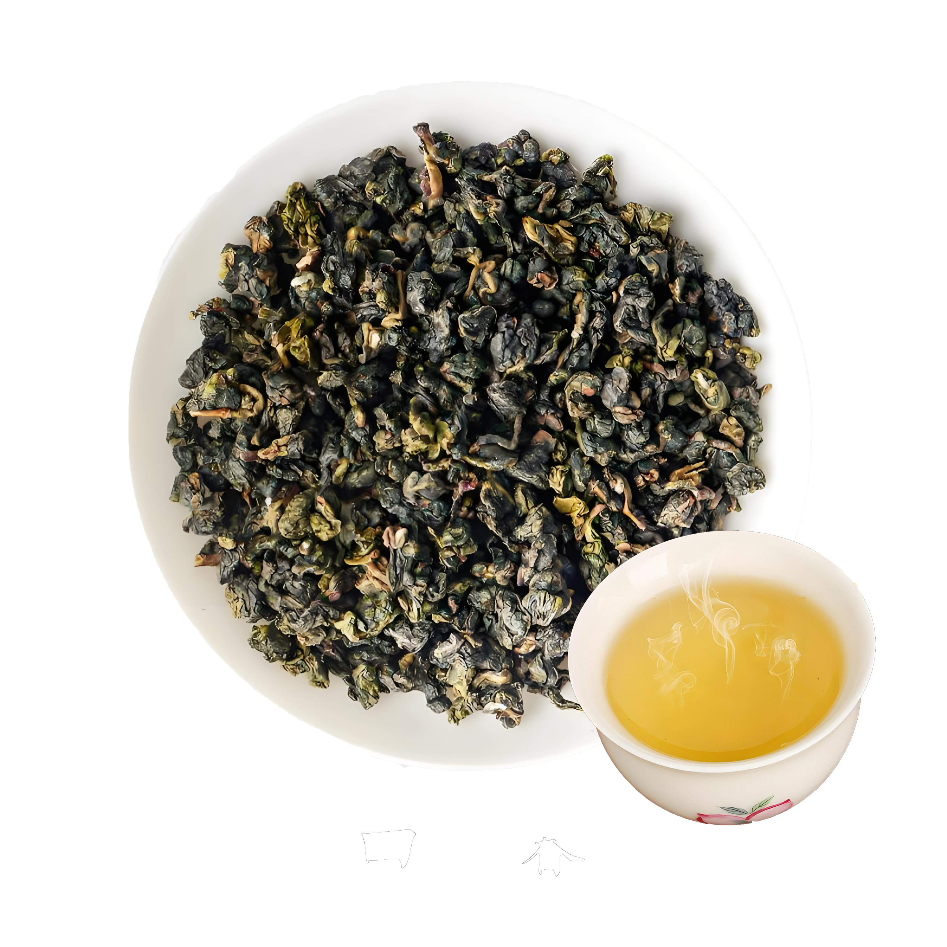 Taiwan Four Seasons Oolong чай Sijichun Oolong пузырьковый чай ингредиенты Alishan Si Chun Green Oolong Boba чай