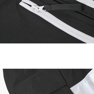 Salopettes de ski thermiques rembourrées imperméables avec fermeture éclair isolée et bretelles réglables pour la neige - Product Image 4