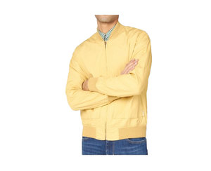 เสื้อแจ็คเก็ตบอมเบอร์ลำลองสำหรับผู้ชาย แฟชั่นฤดูใบไม้ร่วงฤดูหนาว ปักลาย คอตั้ง ไซส์ใหญ่ กันน้ำ ทำจากไนลอน - Product Image 5