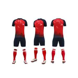 Uniforme de fútbol personalizado de alta calidad para hombres para la nueva temporada, camisetas y kits de equipo impresos por sublimación - Product Image 5