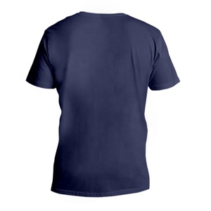 Camiseta de Fitness para hombre, Camisa ajustada de gimnasio, 95% algodón, 5% licra, deportiva, nuevo diseño, Logo personalizado, Camiseta estampada de color sólido - Product Image 4