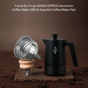 Cafetera Imbuto 9 Tazas MOKA EXPRESS Aluminio 0800136 - Product Image 3
