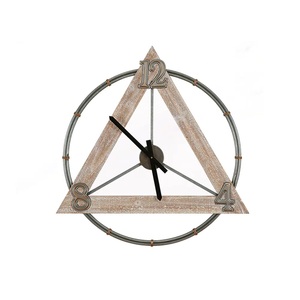 Horloge nordique Unique en bois et métal, décoration murale moderne, design artistique, grand luxe européen, maison moderne, horloges murales décoratives, 2023 - Product Image 1