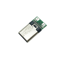 Connecteur de carte PCB de téléphone de type C USB 3.1 transfert de données rapide prise de charge USB Type C mâle double rangée connecteur SMT 24pin type-c