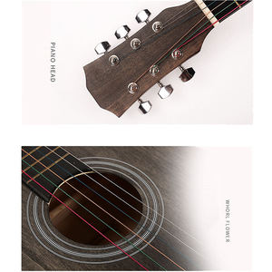 <span class=keywords><strong>Guitare</strong></span> <span class=keywords><strong>acoustique</strong></span> de 41 pouces, cordage <span class=keywords><strong>acoustique</strong></span> personnalisé, <span class=keywords><strong>guitare</strong></span> électro-<span class=keywords><strong>acoustique</strong></span> - Product Image 4