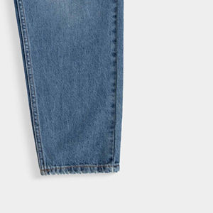Pantalones Vaqueros de Mezclilla Ajustados Azules para Hombre, Corte Regular, los Más Vendidos, Pantalones Vaqueros Casuales de Mezclilla Recta para Hombre, Servicio OEM - Product Image 6