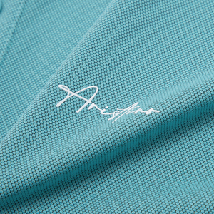 Hombres Slim Fit para camisa de tela ancha de manga corta elegante estilo casual al por mayor a precio caliente Aristino APS068S3 - Product Image 3