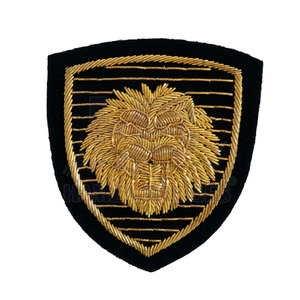 Insignias bordadas de encaje de alta calidad, último diseño del fabricante profesional, tipo cosido, precio al por mayor ecológico - Product Image 1