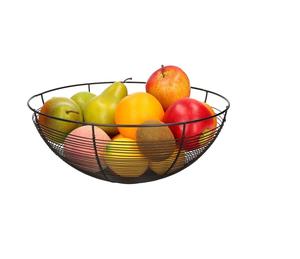 Panier à fruits en fil de fer empilable avec poignées, grande capacité, organisateur de rangement multifonctionnel pour la cuisine, pour fruits et légumes - Product Image 5