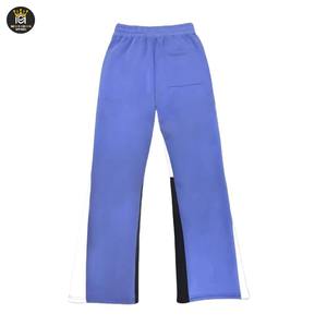 OEM Custom Logo <b>Mens</b> Acid Wash Flared <b>Loose</b> Wide Leg Sweatpants Cotton Jogger <b>Trousers</b> Sweat Flare Pants - Product Image 5