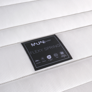 Colchón Flexy de Muelles Ensacados de 7 Zonas con Doble Capa de Espuma Suave, Funda Lavable con Cremallera, >30cm de Grosor, Firmeza Media-Suave para el Hogar - Product Image 1