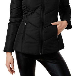 Maralyn & Me Cappotto Imbottito con Cappuccio Antivento per Donne e Ragazze con Bordo in Pelliccia Sintetica Nero Taglia XS per l'Inverno - Product Image 3