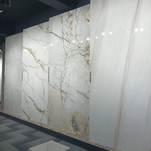 Carreaux vitrifiés haute brillance 800x1600mm, grand format, design moderne, sol/mur, mur extérieur, antidérapant, finition miroir, aspect luxueux - Product Image 6