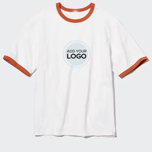 AIRism เสื้อยืดผ้าฝ้ายผู้ชาย, เสื้อยืดคอกลมแขนสั้นโอเวอร์ไซส์ทรงหลวมสีพื้น - Product Image 4