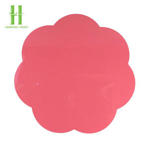 BEST SELLER Sous-verres en laque à motif festonné, style minimalisme moderne, nouvelle collection, sous-verres à thé en laque à motif floral en provenance du Vietnam - Product Image 3