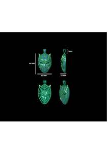 Colgante de Plata de Ley 925 con Forma de Máscara de Pantera Negra para Hombre, Estilo Hip Hop, con Moissanita Brillante Personalizada, Ideal para Regalo o Fiesta - Product Image 3