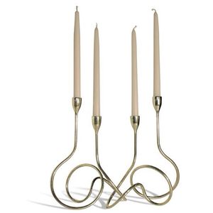 Decorative Gold Metal <b>Taper</b> <b>Holder</b> For Elegant Wedding Decoration And Stylish Home <b>Candle</b> Display - Product Image 1