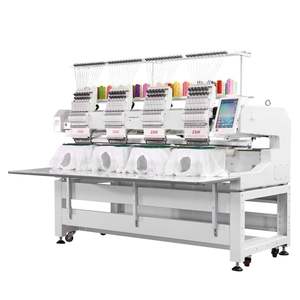 4 Heads <b>Embroidery</b> <b>Machine</b> Magnetic Frame Apparel Machinery - Product Image 1