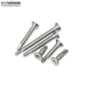 Vis métriques à tête ronde en acier inoxydable avec finition zinguée - Product Image 4