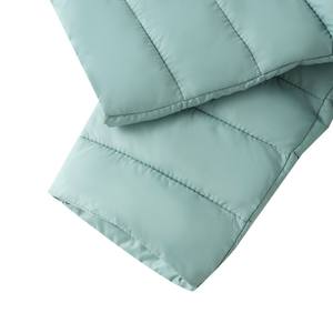 Damesjas met ronde hals en drukknopen, gewatteerde stijl - Product Image 6