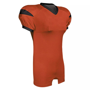OEM Custom Wholesale High Quality American Football Jerseys Quick Dry <b>Mesh</b> Polyester Fabric <b>Screen</b> Printed Plus Size Option - Product Image 3