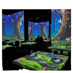 Système de projection innovant d'affichage interactif d'hologramme 3D pour l'accueil et le guidage de restaurant - Product Image 3
