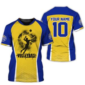 เสื้อวอลเลย์บอลและกางเกงขาสั้นชุดโพลีเอสเตอร์ระบายอากาศสำหรับคลับและโรงเรียนสั่งซื้อจำนวนมาก - Product Image 3