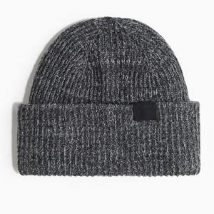High Quality Customized Logo Rib-Knit <b>Wool</b>-Blend Hat <b>Beanie</b> Latest Design Comfortable & Breathable <b>Beanie</b> Caps in Bulk Quantity - Product Image 5