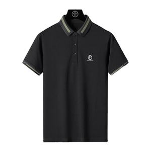 Polo de negocios de manga corta de verano, camiseta para hombre, tendencia informal de negocios de media manga fina - Product Image 1