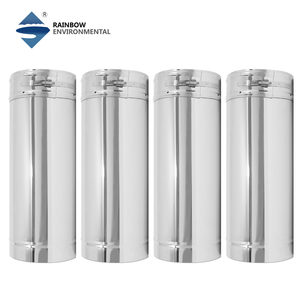 Cheminée en acier inoxydable durable pour foyer intérieur et poêle à granulés/gaz, certifiée CE, vente directe d'usine - Product Image 1