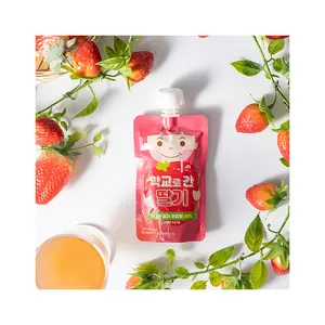 [ARAM FARM] STRAWBERRY BEVERAGE Korean Food Healthy Juice Fresh Strawberry Juice Refreshing Beverage Korean Drink Wholesale