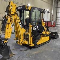 Chargeuse-pelleteuse JCB 1CXT d'occasion, 4 tonnes, haute puissance de fouillisage, disponible en stock important à vendre