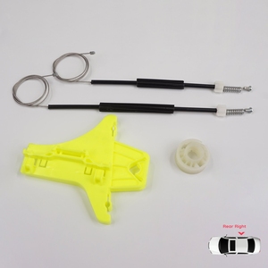 Kit de réparation de lève-vitre arrière droit BWR5486 pour Golf MK7 5G 2012-2021 5 portes 5G4839462 - Product Image 1