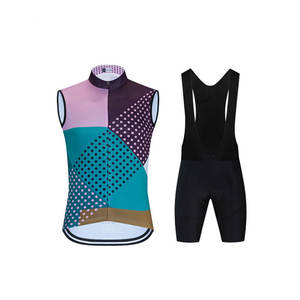 Conjunto de Jersey de Ciclismo Personalizado Unisex, Transpirable, 100% Poliéster, Nuevo Diseño de Moda, Precio al por Mayor, Uniformes Deportivos - Product Image 1