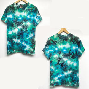 OEM personalizado impreso hombres Tie-Dye camisetas transpirable 100% algodón para el verano Etiqueta Privada opciones de ropa - Product Image 5