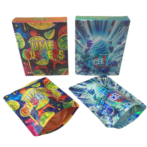 Заболеутоляемые пакеты, пакеты с застежкой-молнией, 3,5 г, 7 г, 28 г, упаковка для печенья, травы, 3,5, запахонепроницаемые пакеты с индивидуальным логотипом - Product Image 5