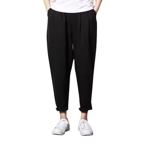 2025 último diseño logotipo personalizado llegada pantalones de secado rápido para hombres en calidad superior impreso pantalones al aire libre pantalones de gran tamaño - Product Image 3