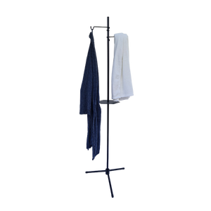 Support d'accessoires de tente en aluminium noir thermolaqué - Product Image 1