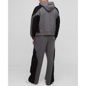 OEM Custom Made Midweight Baggy Pant Style Hiver Survêtement Solide À Capuche Personnalisé Jogging Pull Survêtement 100% Coton Polaire - Product Image 2
