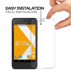 ฟิล์มกันรอยหน้าจอ ANTISHOCK สำหรับฟิล์มป้องกันโทรศัพท์ระดับพรีเมียมแลนิกซ์ อิลิอุม L420 - Product Image 2