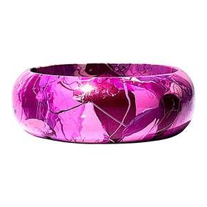 อินเทรนด์ผู้หญิง7เฉดสีของกำไลข้อมือสีม่วง Lac-ของขวัญที่สมบูรณ์แบบ - Product Image 1