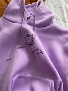 Sweats à capuche personnalisés Hip Hop sweat à capuche à manches longues impression mode sweats vierges pour hommes plaine Western pull grande taille - Product Image 5