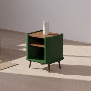 Indonesia hizo 100% mesa auxiliar de diseño minimalista de madera maciza para muebles de interior, muebles de sala de estar - Product Image 1