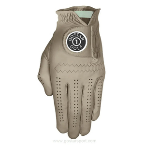 Guantes de golf de cuero Cabretta de alta calidad para mujer Guante con logotipo personalizado con marcador de bola magnética - Product Image 4