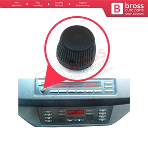 Perilla de Plástico para Radio CD BDP135 65828372162 para X5 E39 E38 - Product Image 6