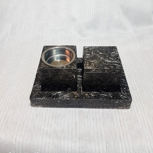 Ensemble de brûleur à encens en bois de style arabe, décoration de maison et de bureau, brûleur à oud, brûleur à charbon de bois, porte-bakhoor, diffuseur - Product Image 6