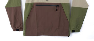 Anorak cortavientos multicolor de alta calidad a prueba de viento chaqueta de talla grande para hombre transpirable de secado rápido con capucha - Product Image 4