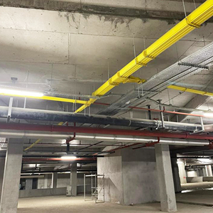 รางเคเบิลพีวีซีประสิทธิภาพสูง ทนไฟ ขนาด 100/150/200 มม. สำหรับศูนย์ข้อมูล รางใยแก้วนำแสงสีเหลือง พร้อมการรับประกัน 2 ปี - Product Image 2