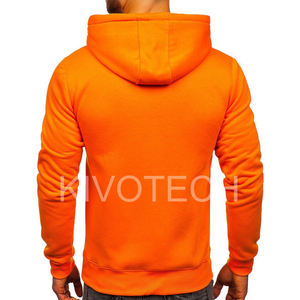 Sudaderas de calle de moda para hombre, sudaderas con capucha de Color sólido para primavera Otoño Invierno, informal, holgado, estampado Digital - Product Image 2